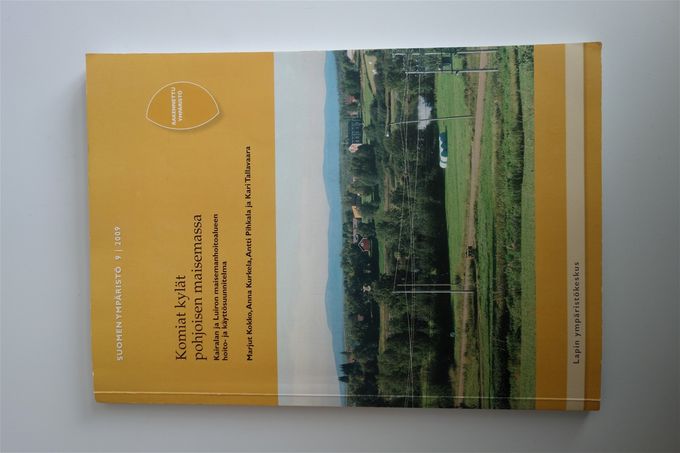 Kairalan-Luiron maisema-alueen hoitosuunnitelma vuodelta 2009.